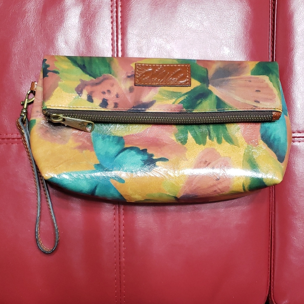 Patricia Nash Multicolor Butterfly Wristlet